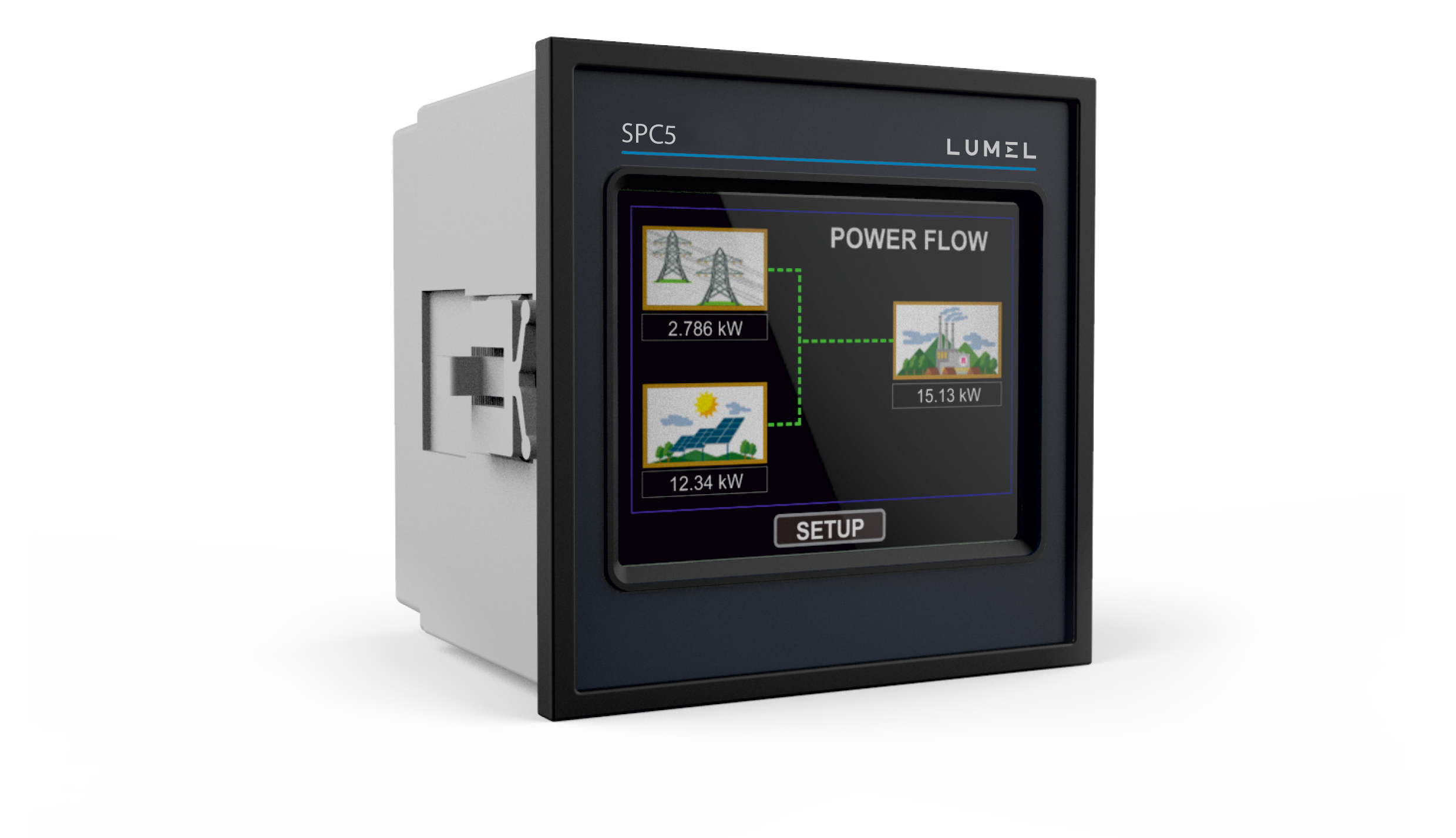 Reverse power controller for PVSA inverters